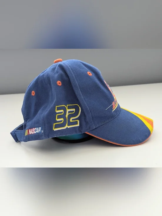 Kids' Official Nascar Tide Racing Ricky Craven #32 Baseball Style Cap/Hat - Picture 2 of 14